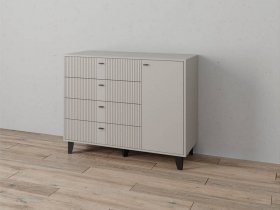 Комод «Катрин-13» (кашемир/сантьяго софт) в Заковряжино - zakovryazhino.mebel-nsk.ru | фото