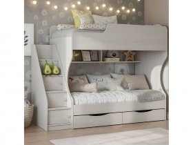 Кровать двухъярусная Каприз-22 КПР.22 в Заковряжино - zakovryazhino.mebel-nsk.ru | фото
