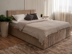 Кровать двуспальная 1,4м с подъем. мех. Леванте в Заковряжино - zakovryazhino.mebel-nsk.ru | фото