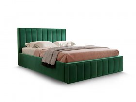 Кровать мягкая 1,6 Вена стандарт, вар.1 в Заковряжино - zakovryazhino.mebel-nsk.ru | фото