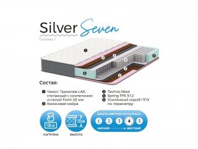 Матрас Silver Seven в Заковряжино - zakovryazhino.mebel-nsk.ru | фото