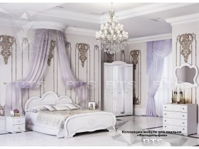 Модульная спальня «Филадельфия» в Заковряжино - zakovryazhino.mebel-nsk.ru | фото
