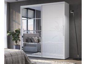 Шкаф-купе Крафт-6 2,0м (белый) в Заковряжино - zakovryazhino.mebel-nsk.ru | фото