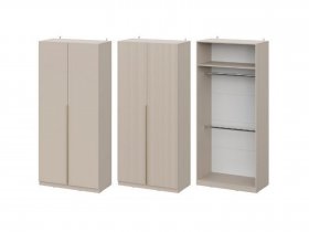 Шкаф ШК-100 Эккервуд (меланж) в Заковряжино - zakovryazhino.mebel-nsk.ru | фото