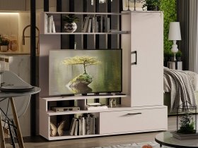 Стенка «Сиена» (кашемир) в Заковряжино - zakovryazhino.mebel-nsk.ru | фото