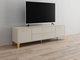 Тумба под ТВ Парус-13 (кашемир) в Заковряжино - zakovryazhino.mebel-nsk.ru | фото